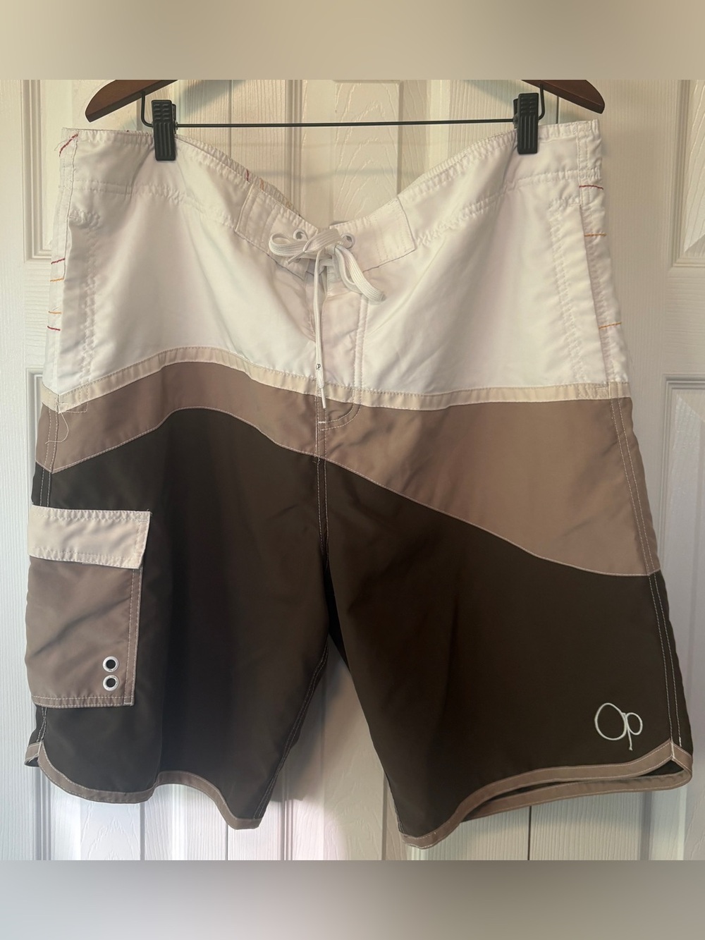 Vintage Ocean Pacific Men's Board Shorts/Swim Trunks Size XLarge
